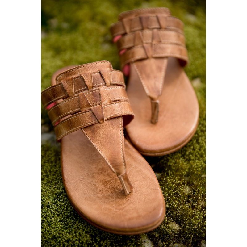 Yoli BedStu Sandal Tan Rustic 6
