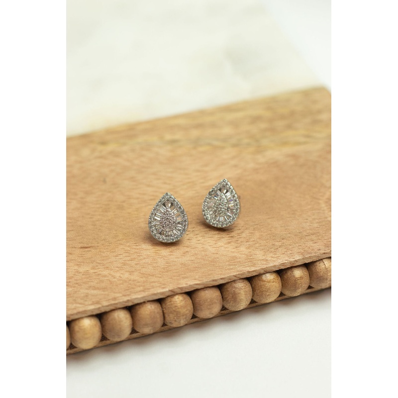 Tears Of Joy Stud Earrings Gold