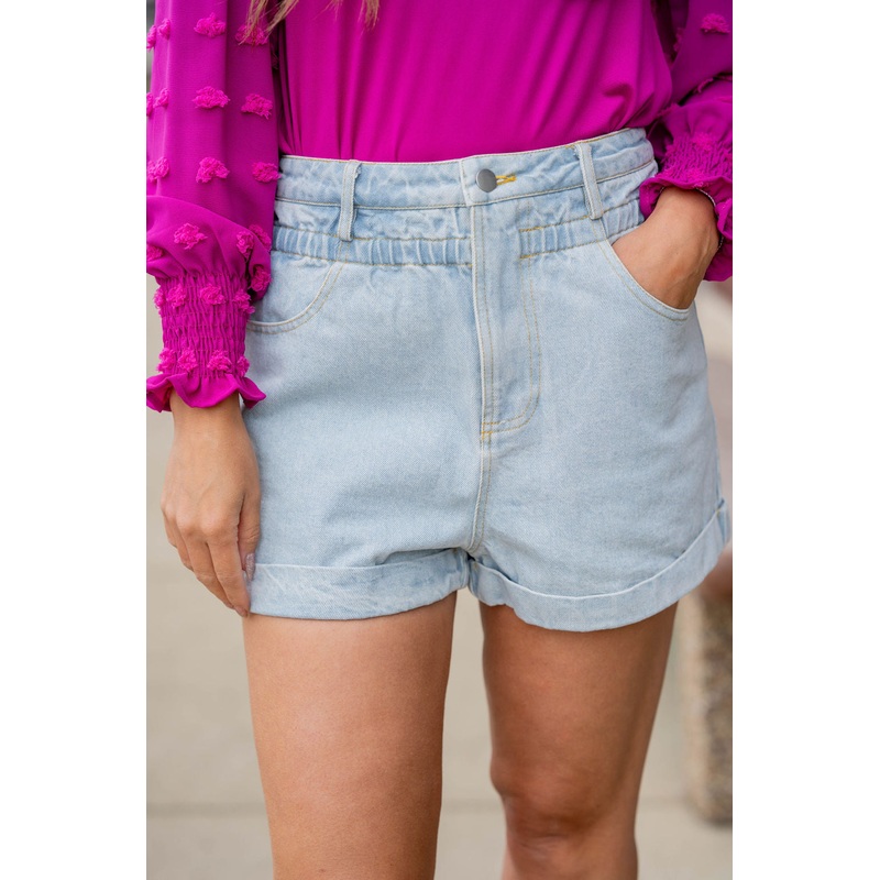 Alexis Denim Shorts Light Wash S