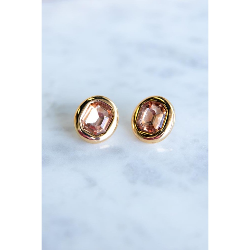 Back To Basic Stud Earrings Black