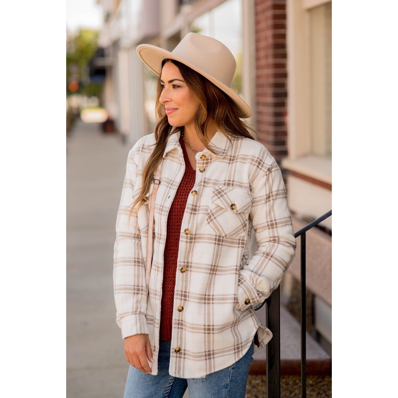 Toasted Marshmallow Shacket S