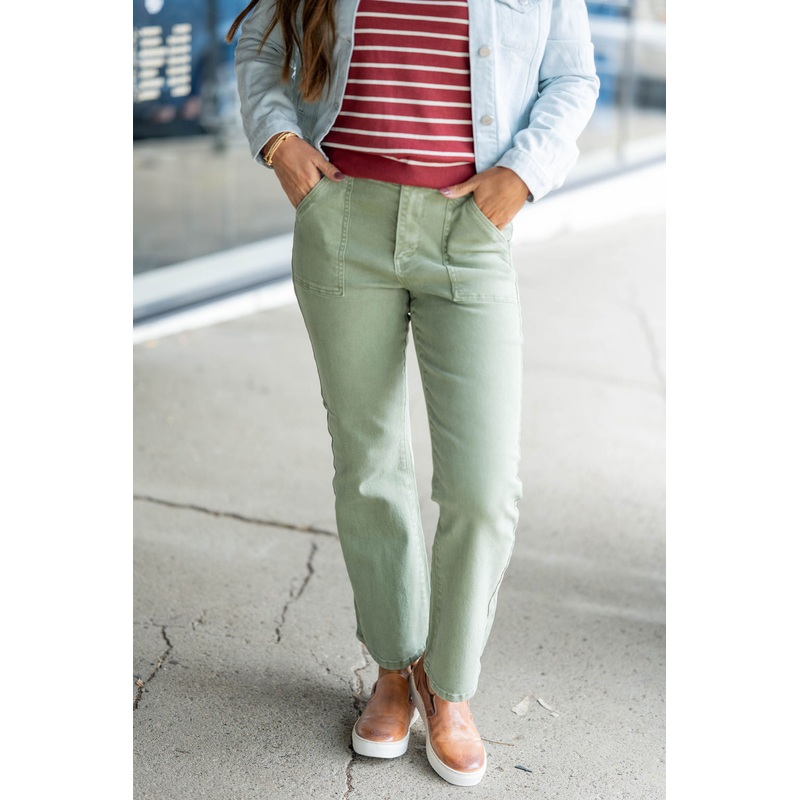 Winifred Denim Jeans Sage 25