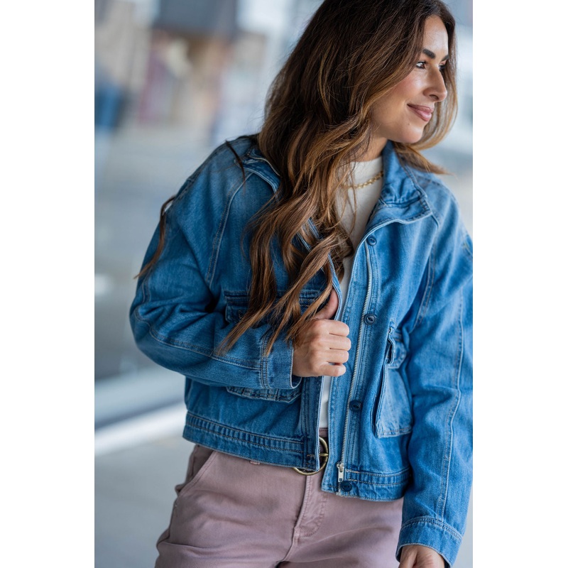 You And Me Denim Jacket Medium Wash S