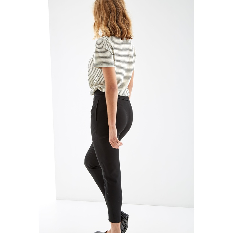 Women’s Striped T-Shirt Ecru XS