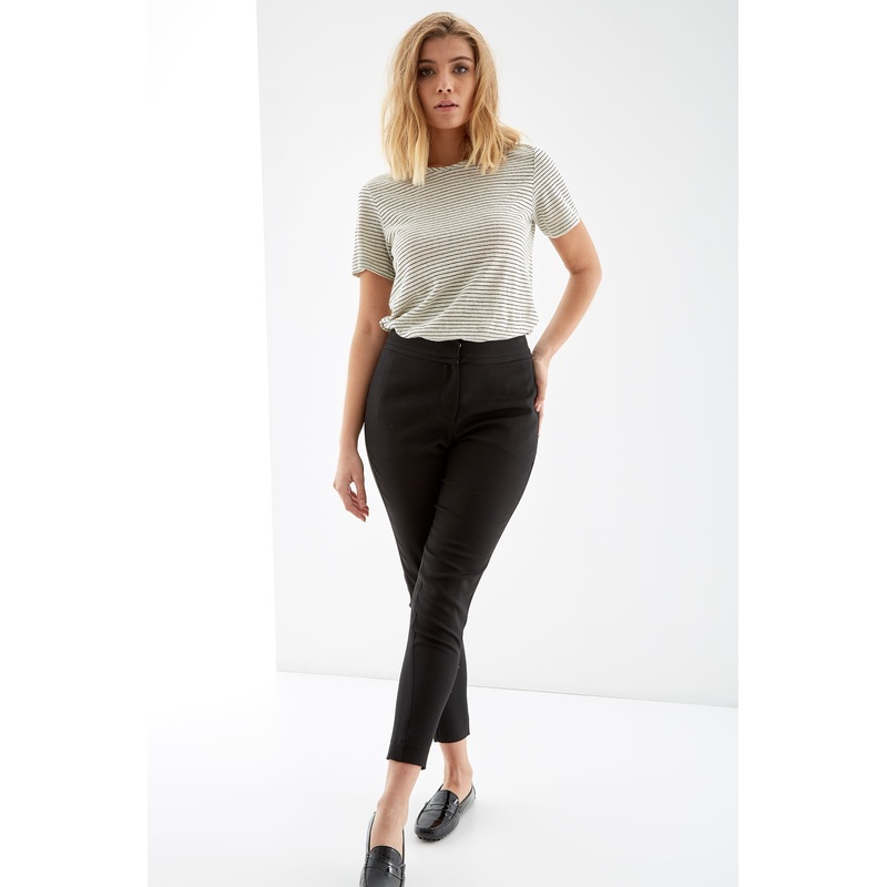 Women’s Cigarette Trousers White 34