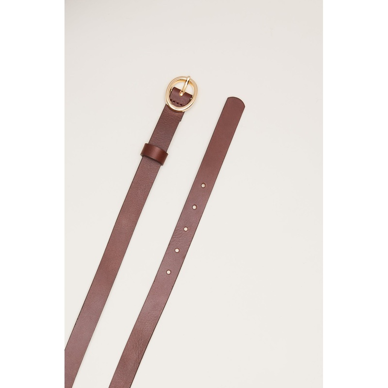 Women’s Leather Belt Camel 70