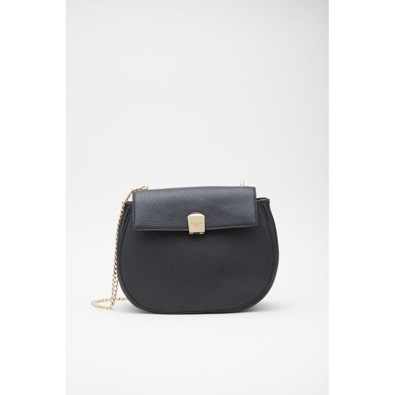 Women’s Leather Crossbody Bag Black UNI
