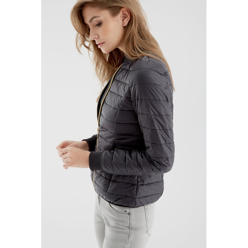 Women’s Quilted Jacket Black XS