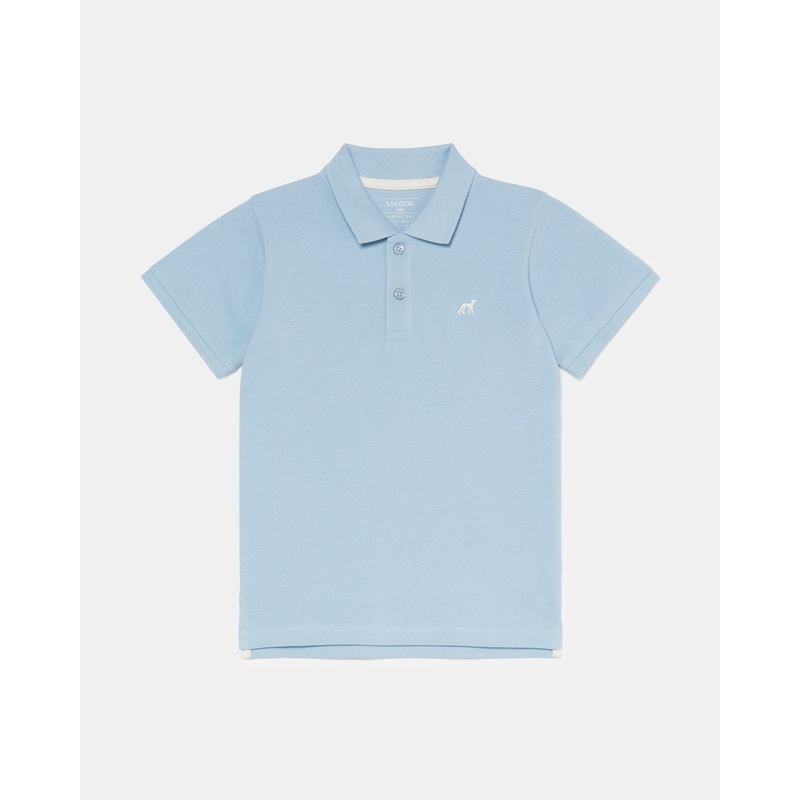 Essential Sacoor Polo Shirt Short Sleeves White 2Y