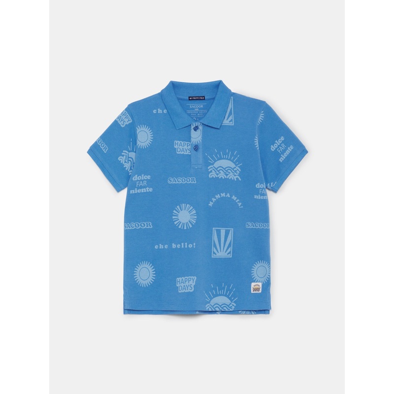 Sacoor Happy Days Polo Shirt Orange 2Y