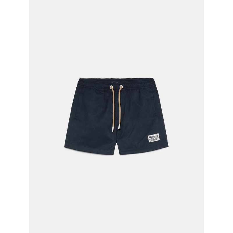 Sacoor Magic Print Beachwear Shorts Dark Green 2Y