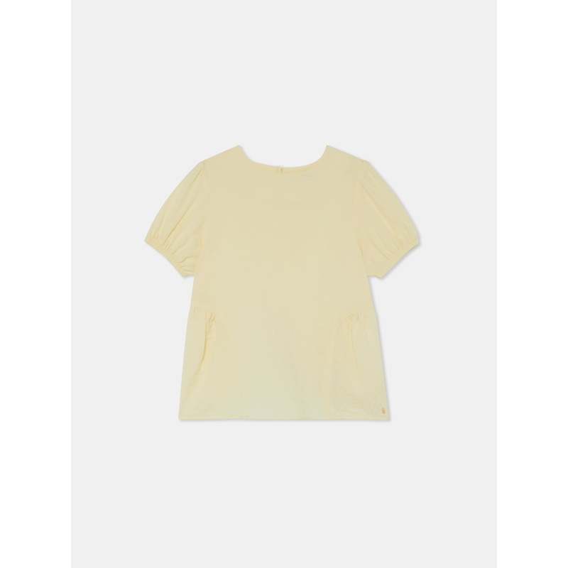Ballon Sleeves Blouse Ecru 2Y