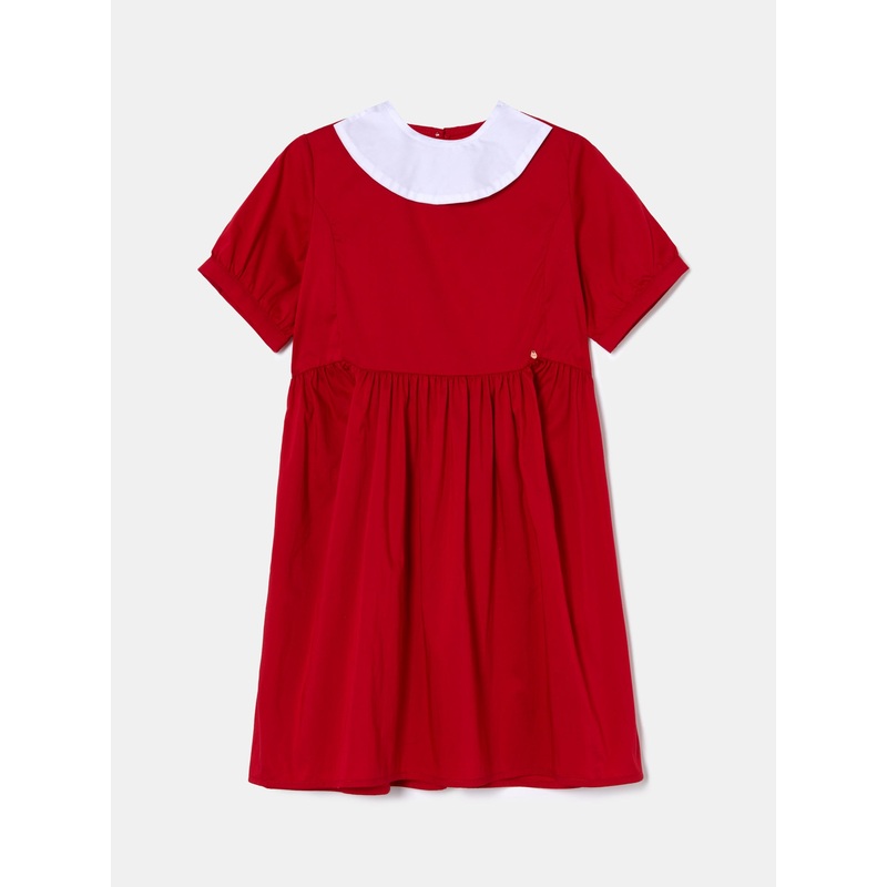 Relaxed Dress Red 2Y