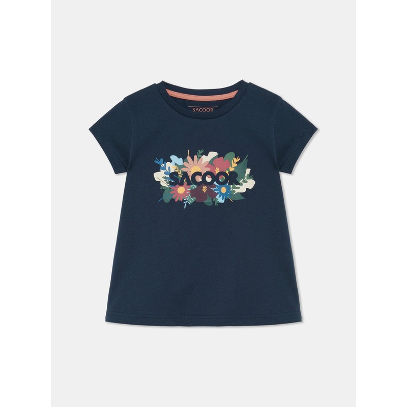 Sacoor Flowers Print T-shirt White 2Y