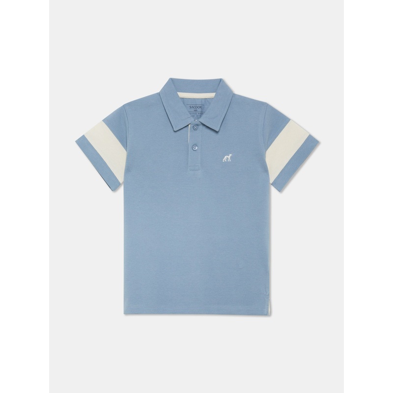 Sacoor Mountain Explorers Polo Shirt Light Blue 2Y