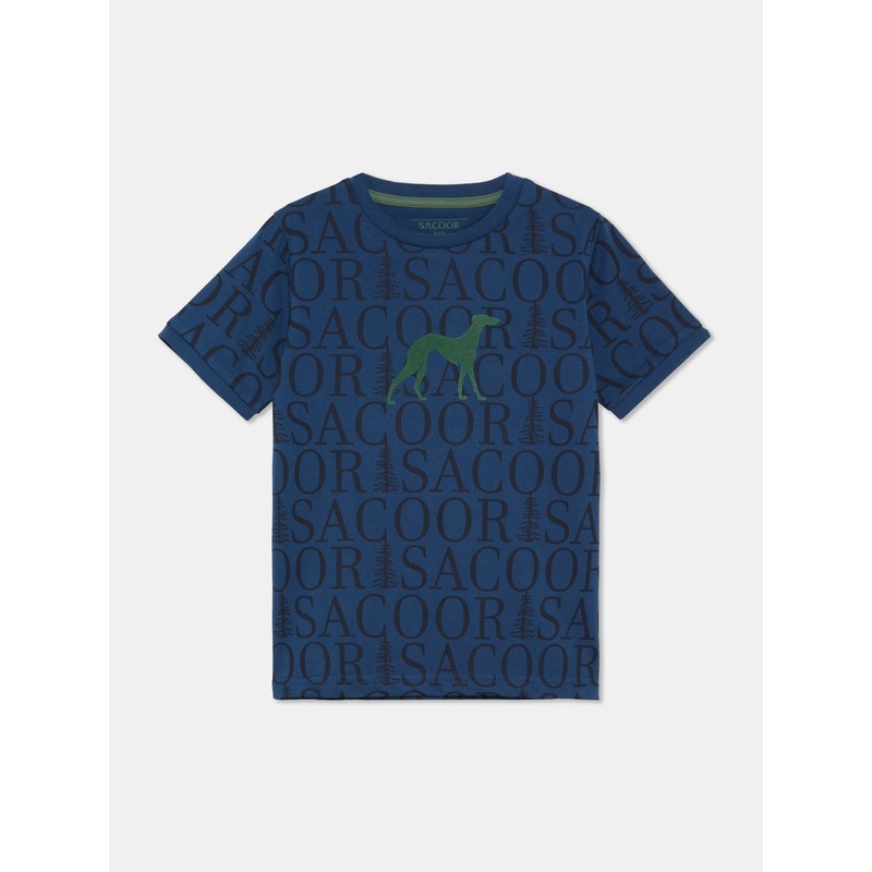 Sacoor Pattern T-shirt Green 2Y