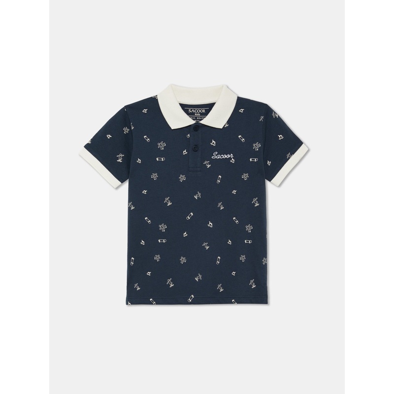 Sacoor Skate Polo Shirt Orange 2Y
