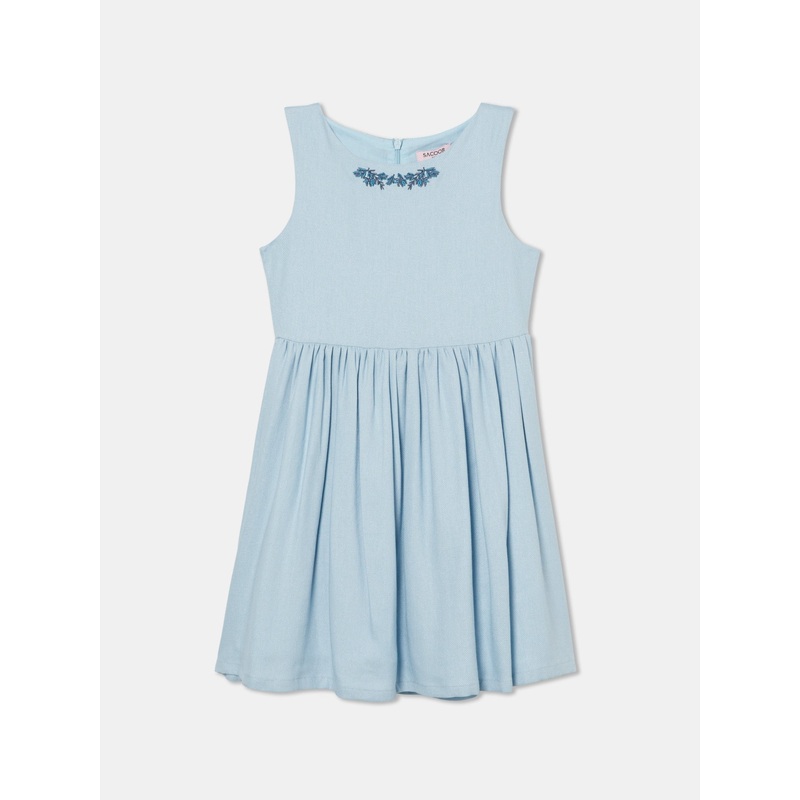 Wildflowers Dress Pale Pink 2Y