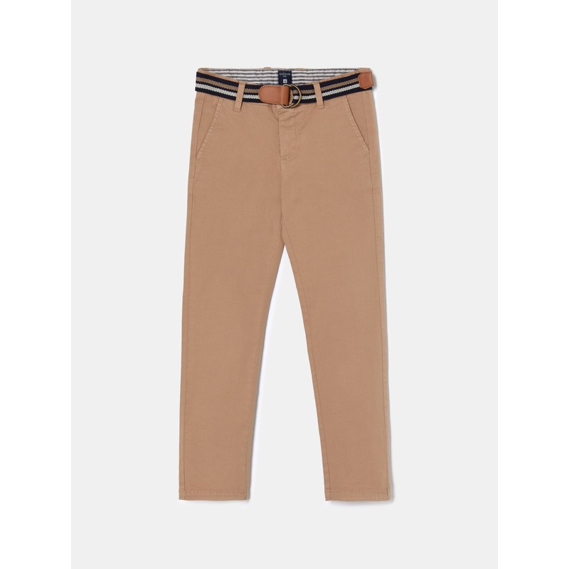 Basic Chino Trousers with Belt White 2Y