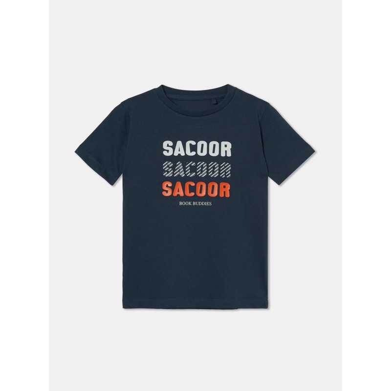 Sacoor Print T-shirt Ecru 2Y
