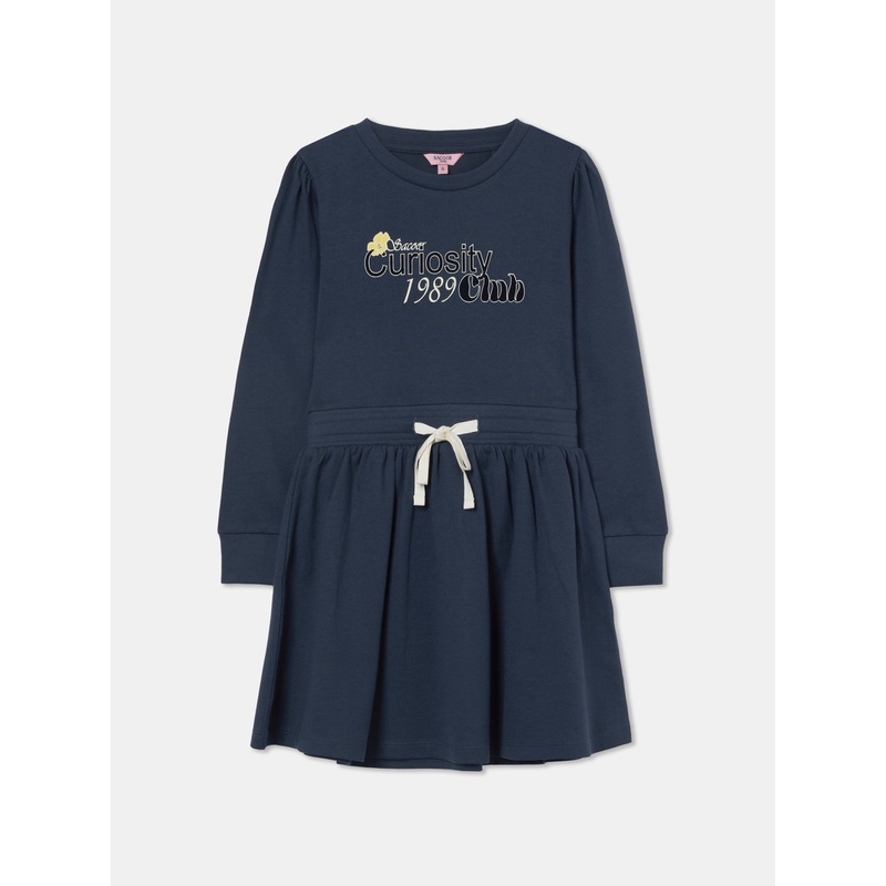 Sacoor Curiosity Club Sweat Dress Pale Pink 2Y
