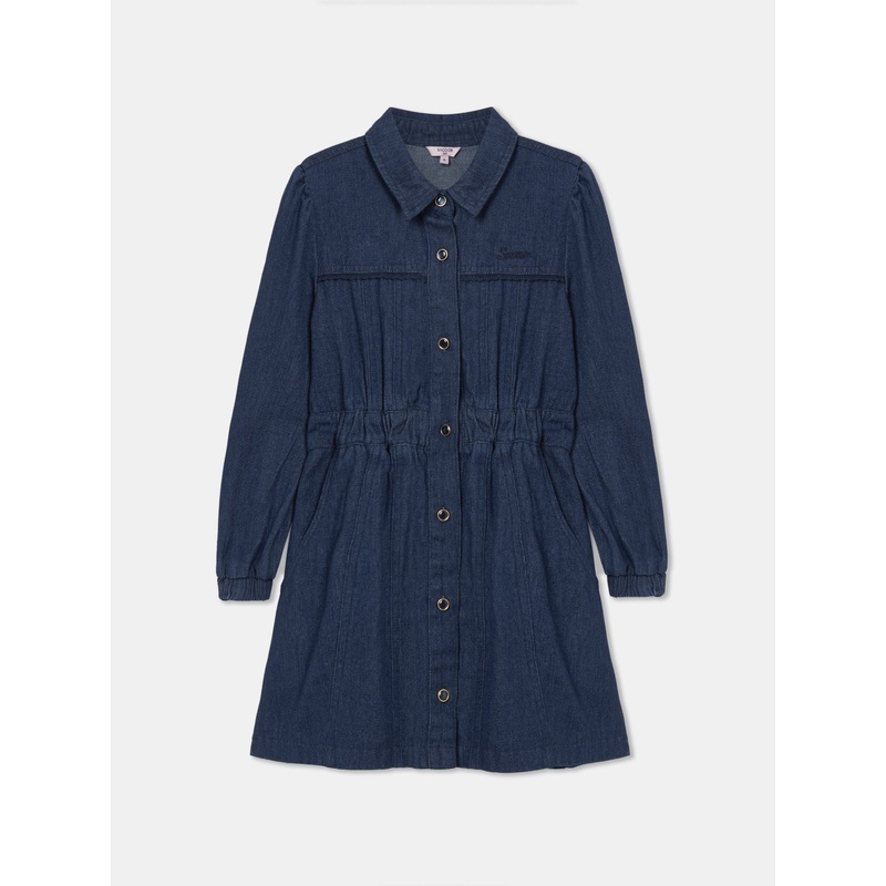 Sacoor Denim Dress Dark Blue 2Y