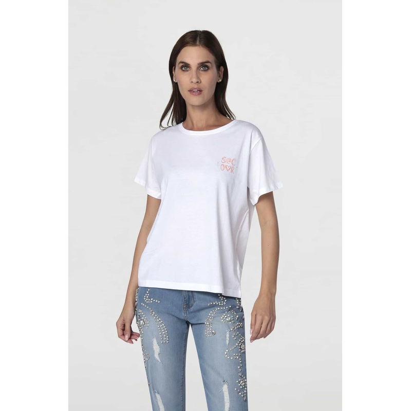 Women’s Slim Fit Sports T-Shirt White XS