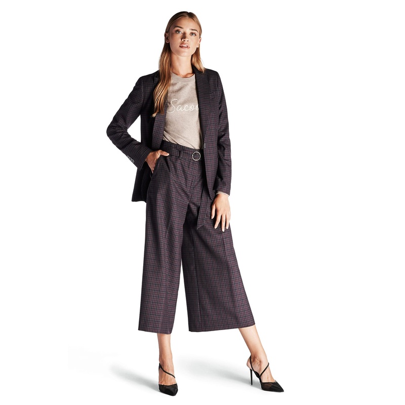 Women’s Classic Slim Fit Blazer Bordeaux 34