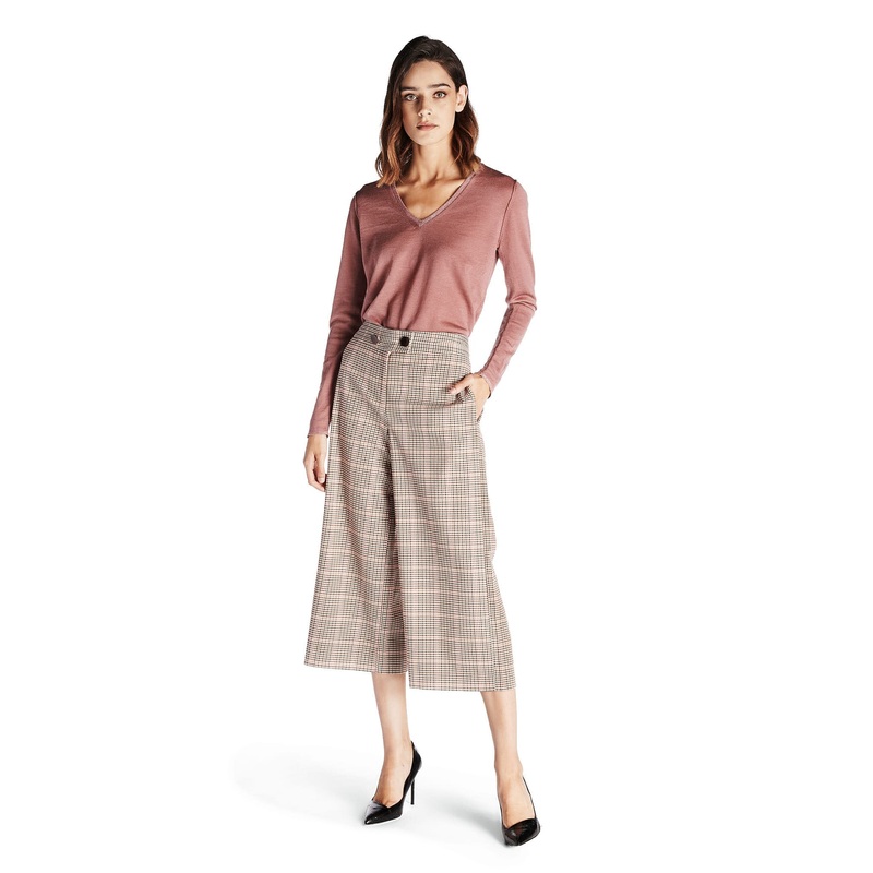 Women’s Fantasy Loose Fit Pants Checks 34