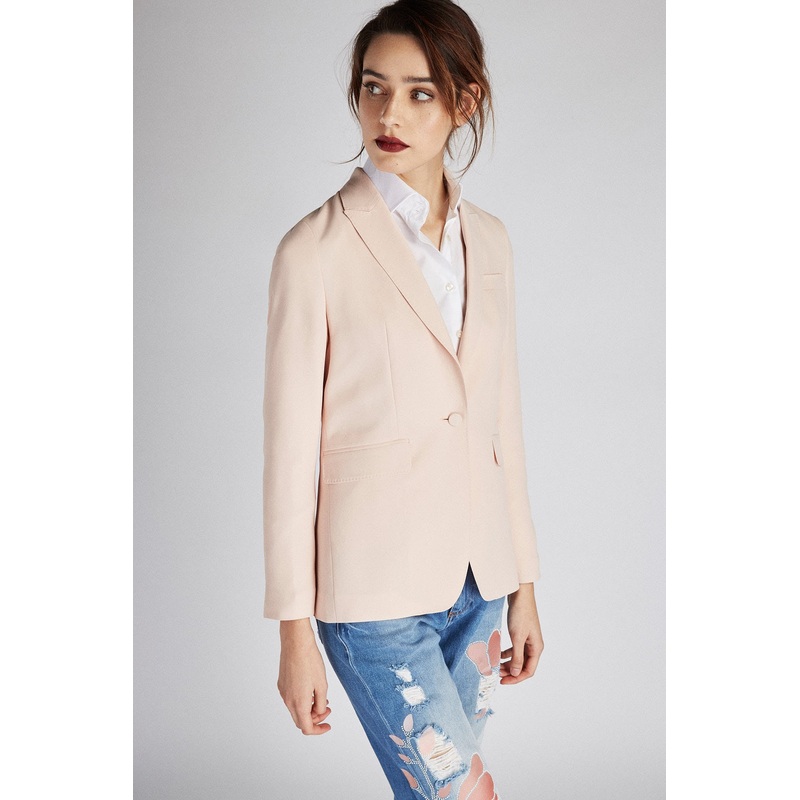 Women’s Classic Slim Fit Blazer Light Pink 34