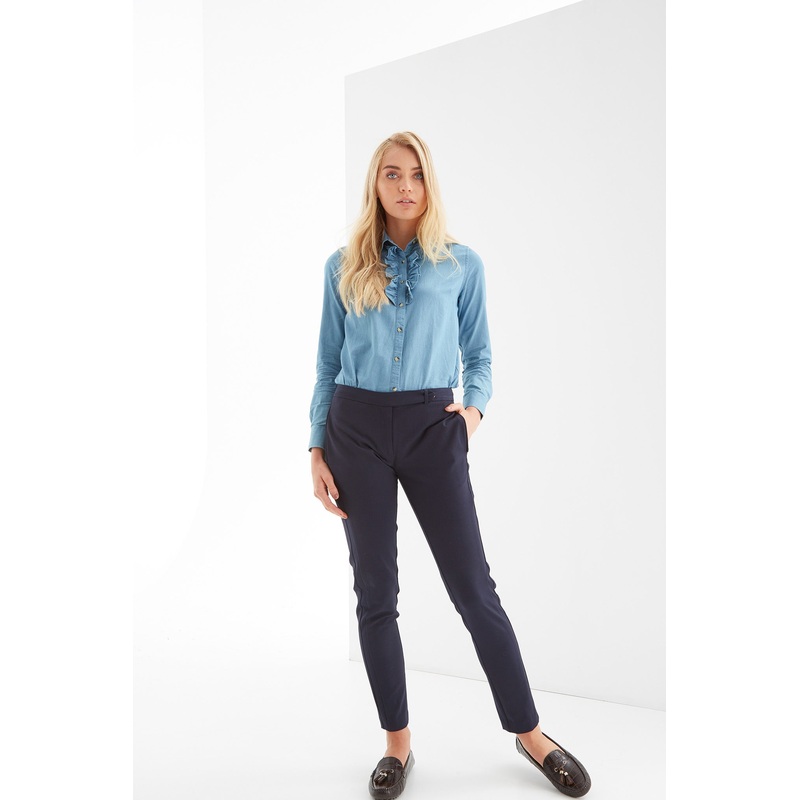 Women’s Classic Trousers Mix Grey 34