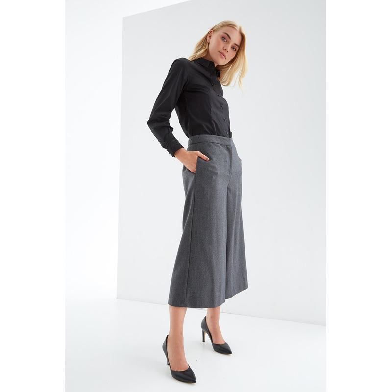 Women’s Culotte Trousers Grey 34