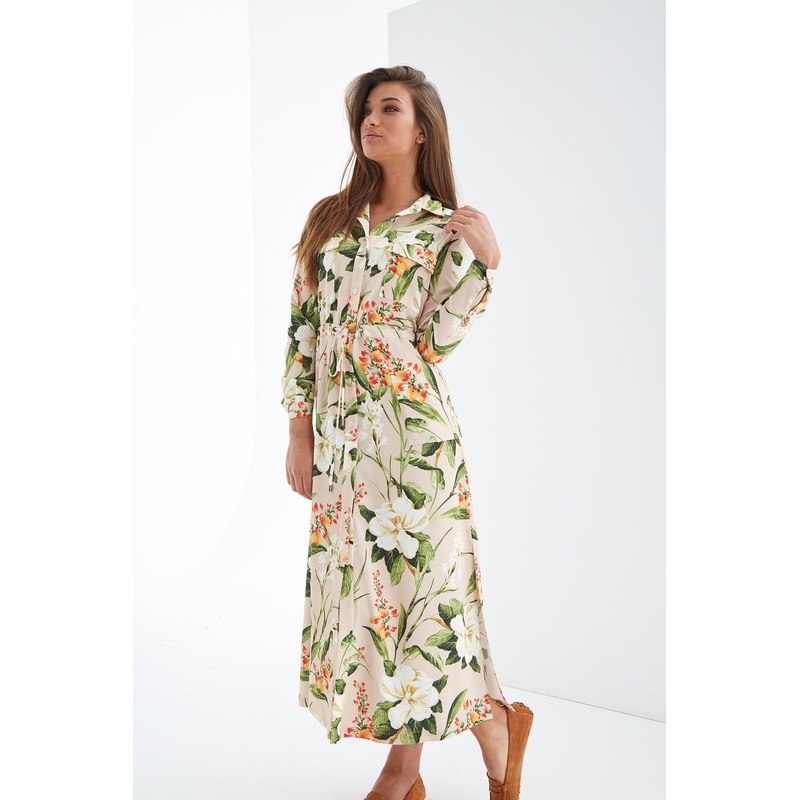 Women’s Maxi Floral Dress Print XS
