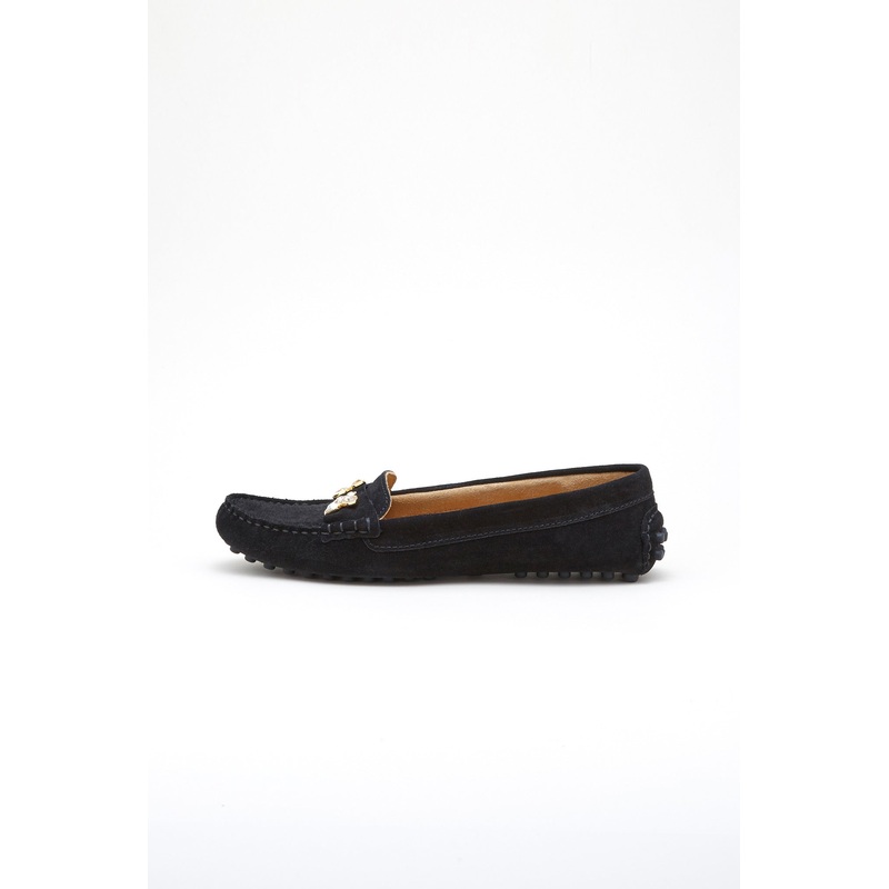 Women’s Suede Drivers Black 35