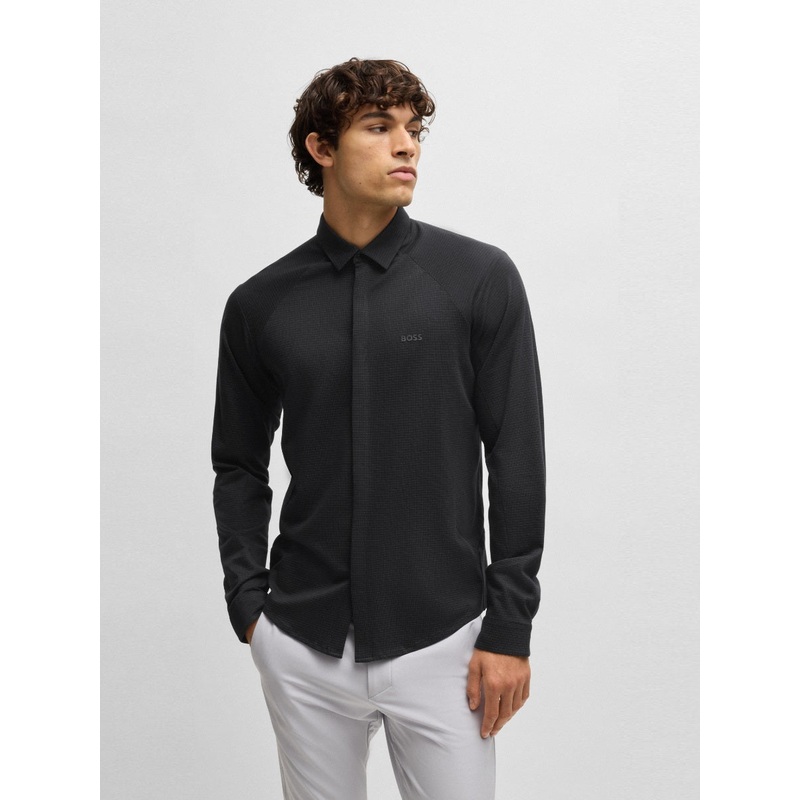 BOSS Leisure Shirt  – B_EXCURSE_L BSCS Black 002 S