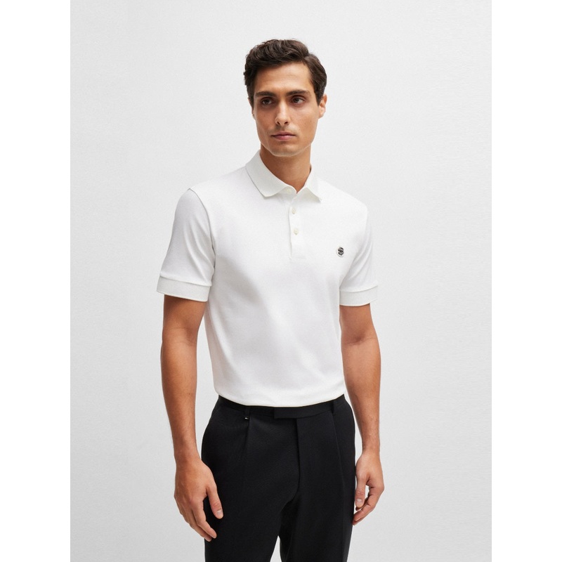 BOSS Polo – C-Parris 01Bscs White 100 S