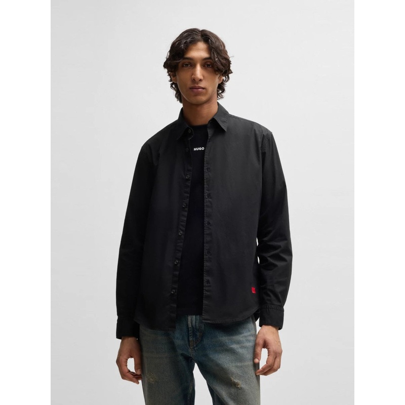 HUGO Leisure Shirt – Ermo Black 001 S
