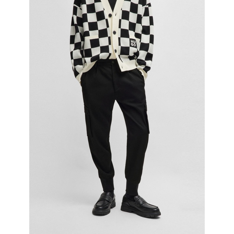 HUGO Leisure Trouser – Glavin241 Black 001 50