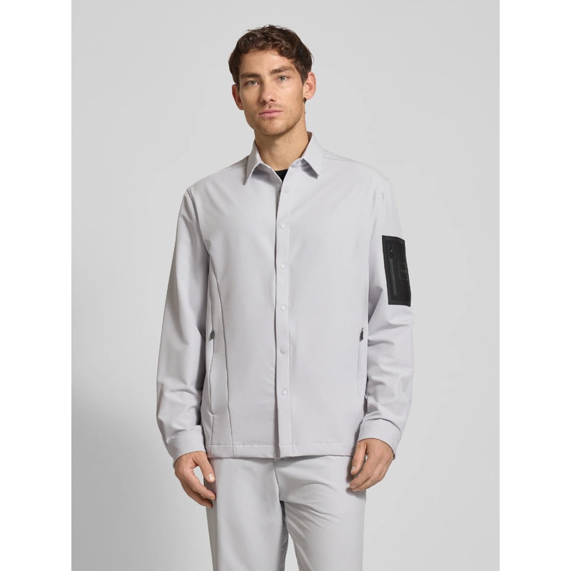 BOSS Leisure Shirt  – B_EXPEDIT_L Light/Pastel Grey 054 XXL