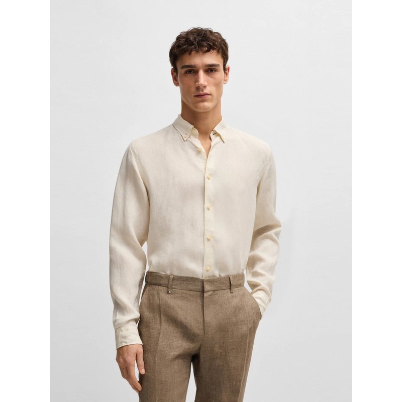 BOSS Leisure Shirt – C-LIAM-S-BD-C1 BSCS Open White 131 S