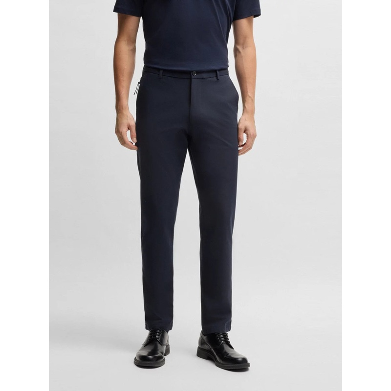 BOSS Leisure Trouser – P-Kane1-Zip Dark Blue 404 3134