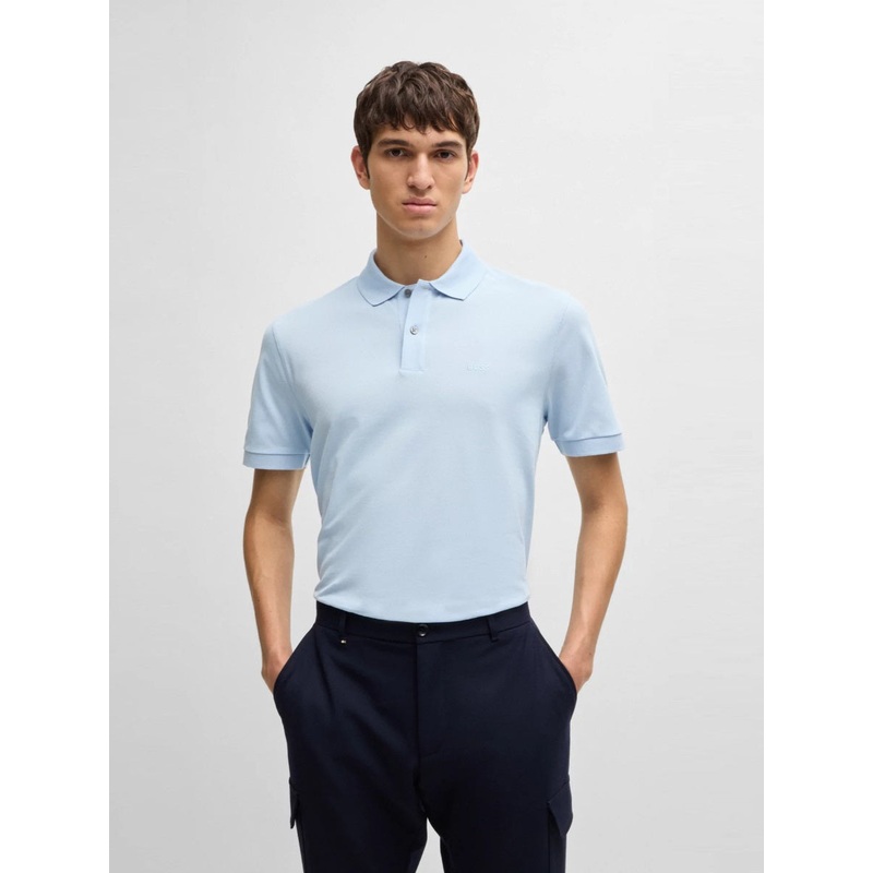 BOSS Polo – Pallas Light/Pastel Blue 450 XL