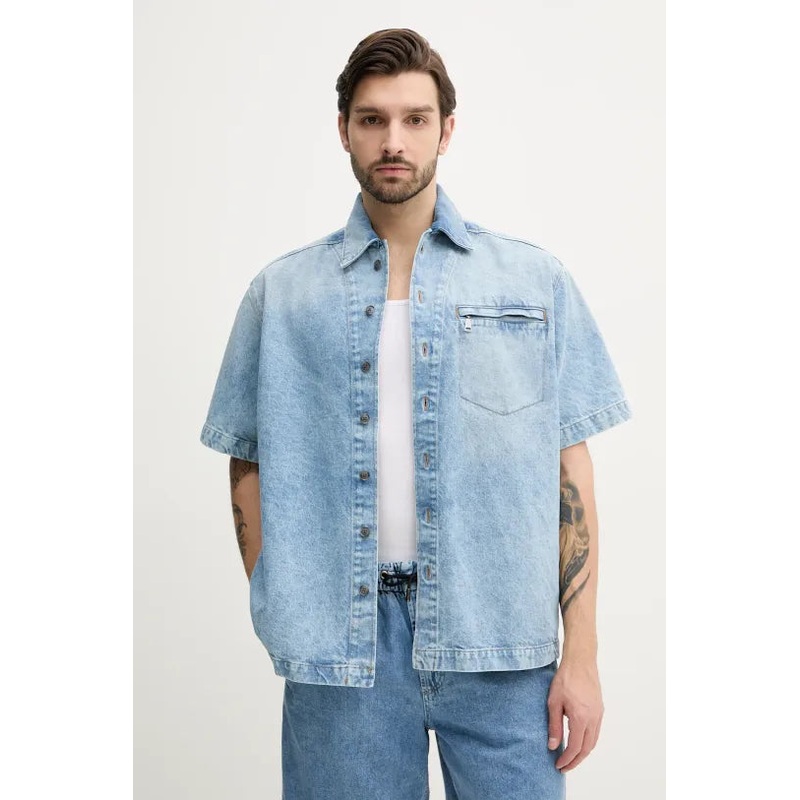 BOSS Denim Shirt – Lapou BO Light/Pastel Blue 456 S
