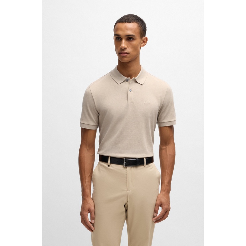 BOSS Polo – Pallas Open Beige 290 M