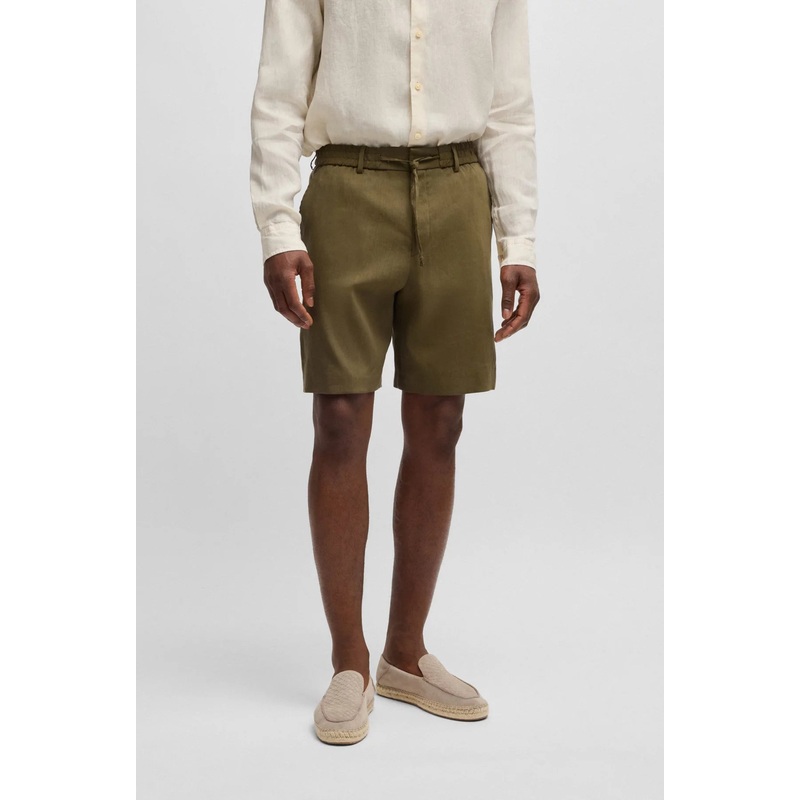 BOSS Leisure Short – P-Peter-RDS-SWG Dark Green 302 50