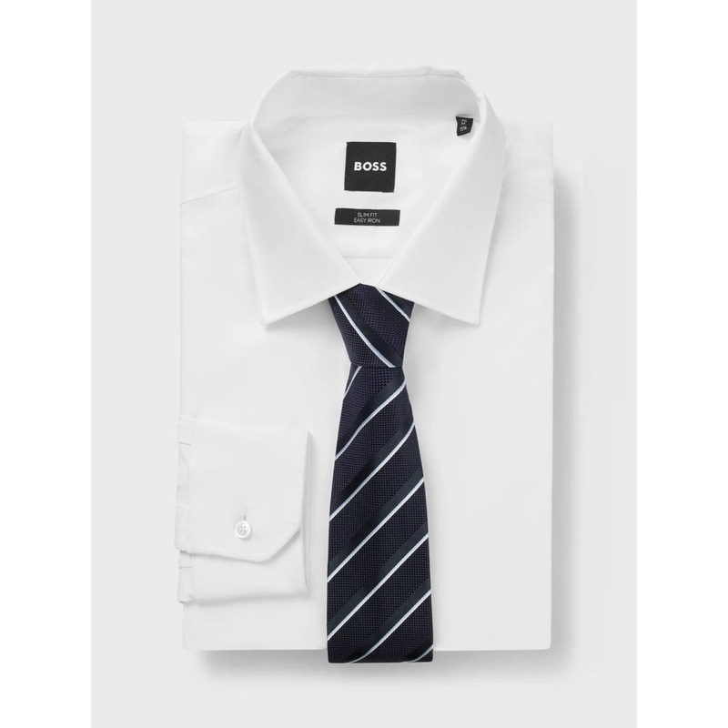 BOSS Tie – C-TIE CM 7.5 Dark Blue 404 Ones