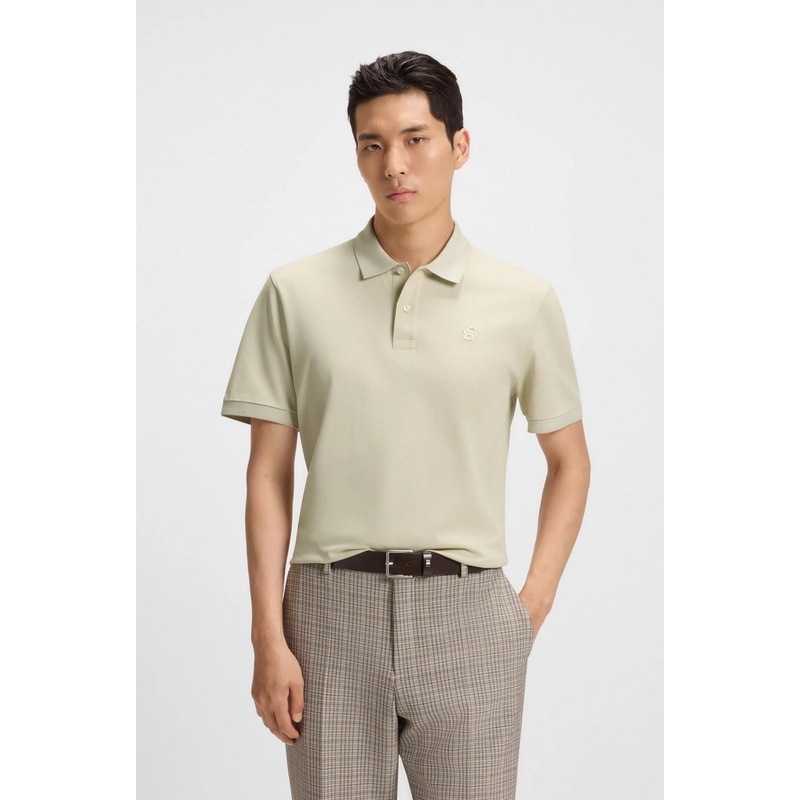 BOSS Polo – C-Parris 116 Open White 131 S