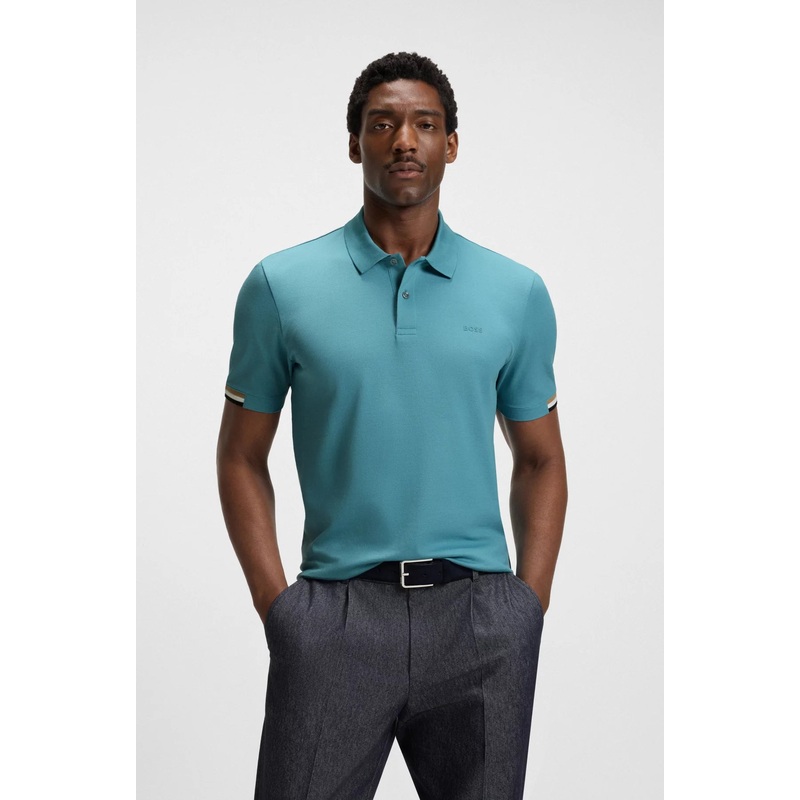 BOSS Polo – Parlay 147 Light/Pastel Blue 453 M