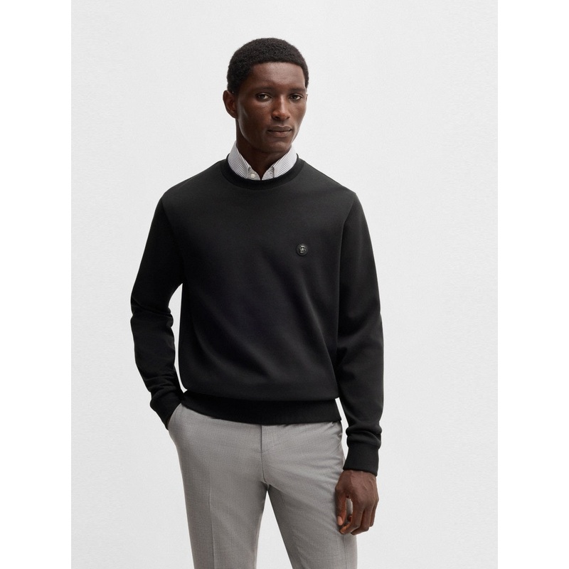 BOSS Active Sweatshirt – C-Sharpe 01 Black 001 S