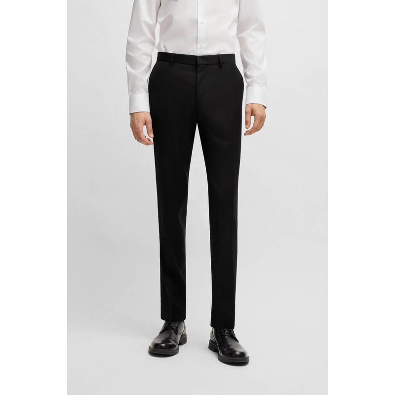 BOSS Formal Trouser- H-Genius-MM-214 Black 001 46